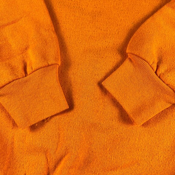 VTG 90s Tennessee Volunteers Sweatshirt Large Orange Faded Embroidered Crewneck - Picture 6 of 16